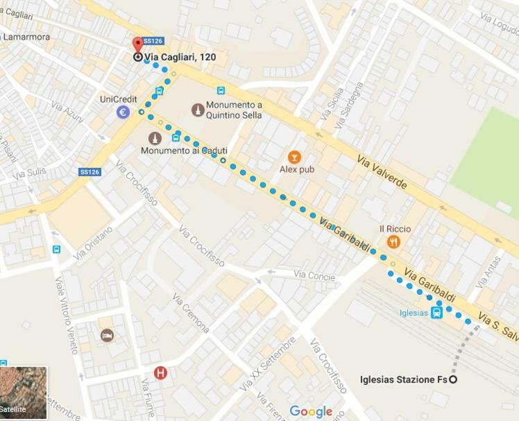 Casa Vacanze La Pavoncella Iglesias Kültér fotó